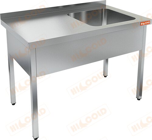 Ванна моечная односекционная HICOLD НСО1М-12/7БП для предприятий общественного питания Ванна моечная односекционная HICOLD НСО1М-12/7БП для предприятий общественного питания