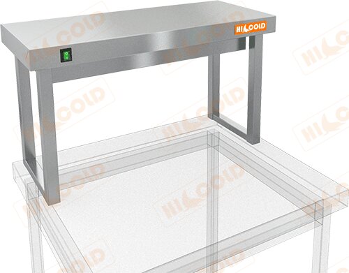 Полка тепловая одноярусная HICOLD TP1-7/3 для предприятий общественного питания