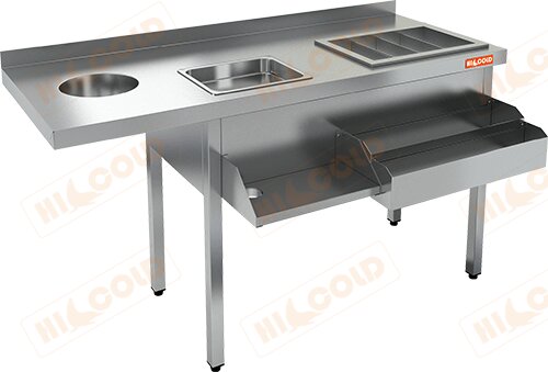 Барная станция открытая HICOLD НКС-14/5БПК для предприятий общественного питания