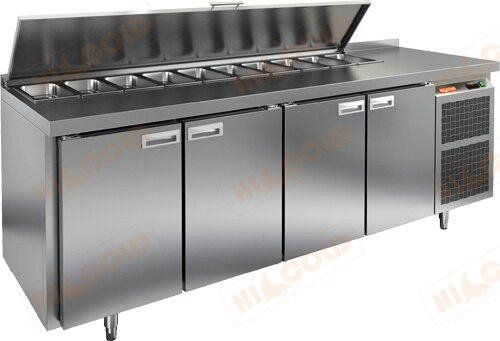Стол охлаждаемый для салатов (саладетта) HICOLD SL1-1111SN для предприятий общественного питания Стол охлаждаемый для салатов (саладетта) HICOLD SL1-1111SN для предприятий общественного питания