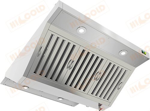 Зонт вытяжной островной HICOLD ЗВООК-0811 для предприятий общественного питания