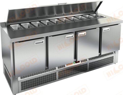 Стол охлаждаемый для салатов (саладетта) HICOLD SLE1-1111GN для предприятий общественного питания
