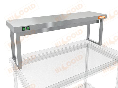 Полка тепловая одноярусная HICOLD TP1-10/3 для предприятий общественного питания