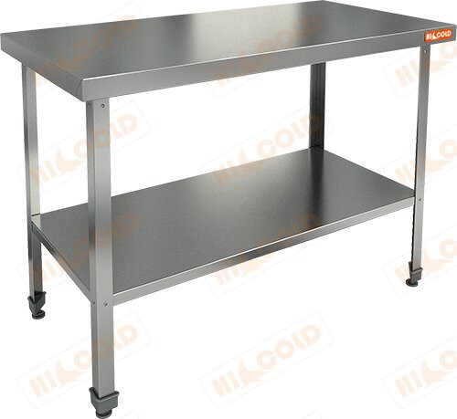 Стол центральный с полкой HICOLD НСО-12/7П ЭН для предприятий общественного питания