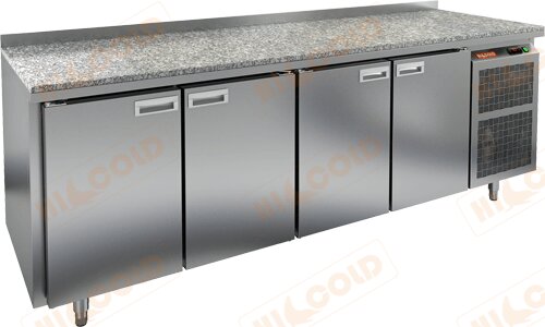 Стол охлаждаемый HICOLD GN 1111/TN камень для предприятий общественного питания