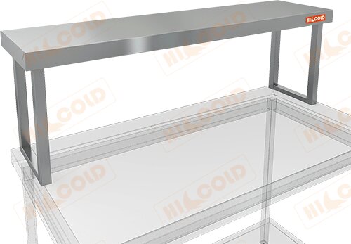 Полка настольная одинарная HICOLD НПСТ1-10/4 для предприятий общественного питания