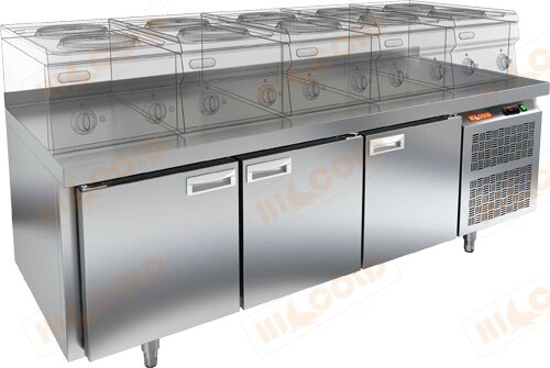 Стол охлаждаемый под тепловое оборудование HICOLD SN 111/TN LT для предприятий общественного питания Стол охлаждаемый под тепловое оборудование HICOLD SN 111/TN LT для предприятий общественного питания