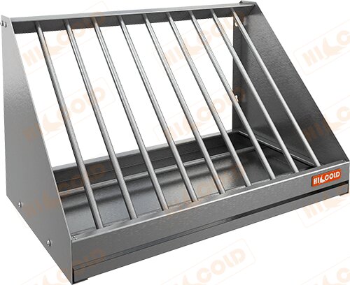 Полка настенная для сушки разделочных досок HICOLD НПСД 6/3,6 для предприятий общественного питания