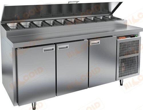 Стол охлаждаемый для пиццы HICOLD PZ1-111/GN для предприятий общественного питания Стол охлаждаемый для пиццы HICOLD PZ1-111/GN для предприятий общественного питания