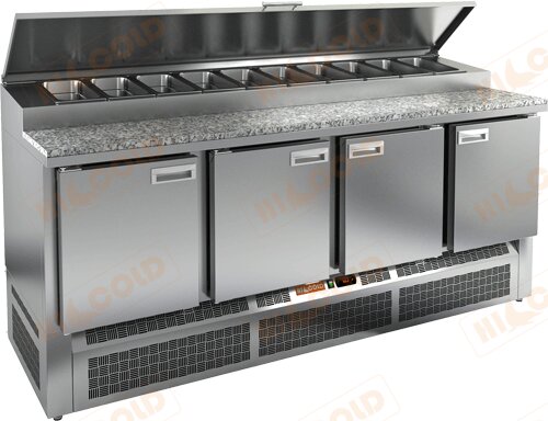 Стол охлаждаемый для пиццы HICOLD PZE1-1111/GN камень для предприятий общественного питания
