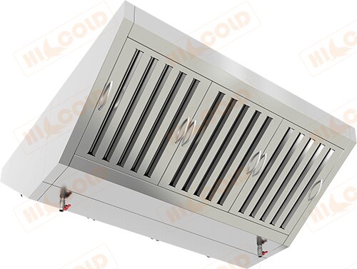 Зонт вытяжной островной без козырька HICOLD ЗВОО-1220 для предприятий общественного питания