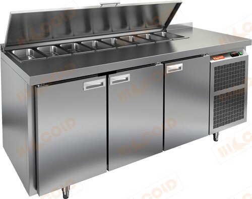 Стол холодильный для салатов (саладетта) HICOLD SL2-111GN для предприятий общественного питания Стол холодильный для салатов (саладетта) HICOLD SL2-111GN для предприятий общественного питания