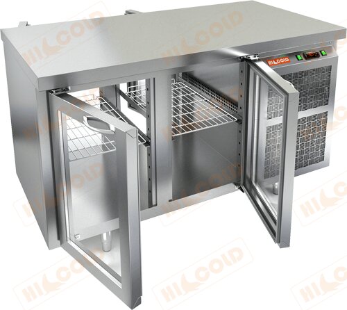 Стол охлаждаемый HICOLD GNG T 11 HT для предприятий общественного питания Стол охлаждаемый HICOLD GNG T 11 HT для предприятий общественного питания