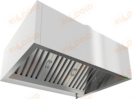 Зонт вытяжной пристенный коробчатый HICOLD ЗКВПО-0910 для предприятий общественного питания